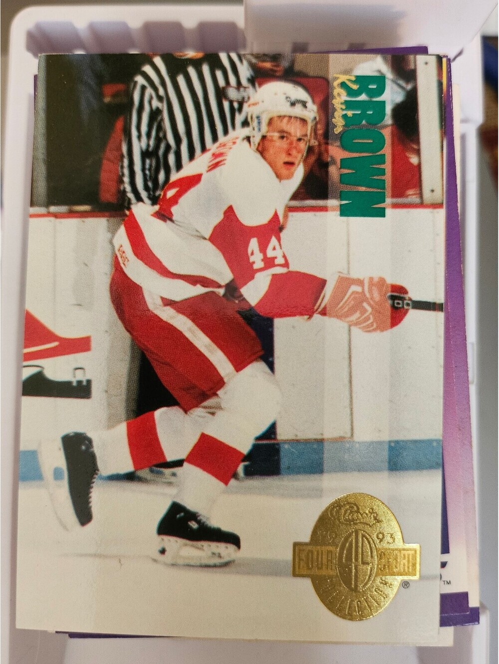 1993 Classic Four Sport Hockey # 257 Kevin Brown RC
